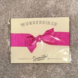 Wunderkin Co. “Babe” Pink Thick Retro Knot Headband